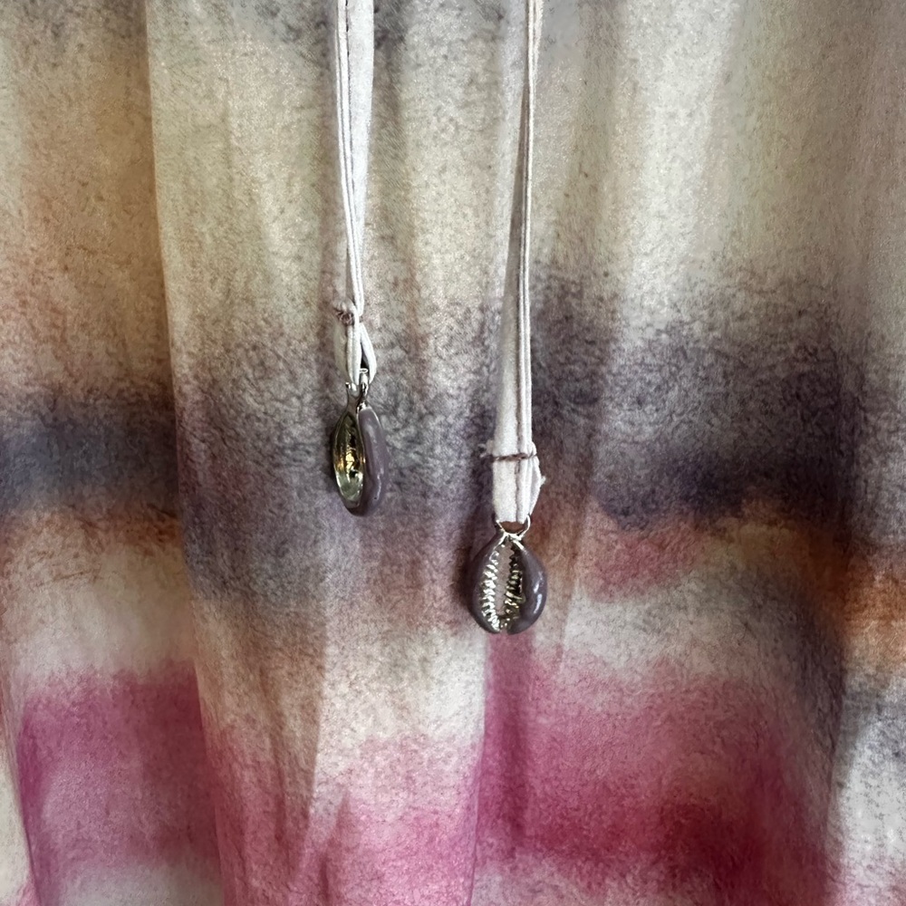 Multicolor Tie-Dye Maxi Skirt Beach Print - Picture 2 of 3